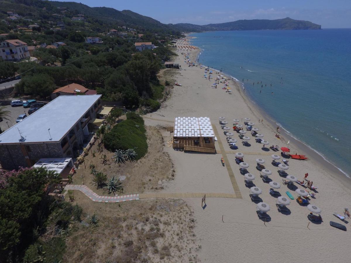 Residence Le Palme - Appartamenti Sul Mare - Spiaggia Tra Palinuro E Caprioli Pisciotta Eksteriør billede