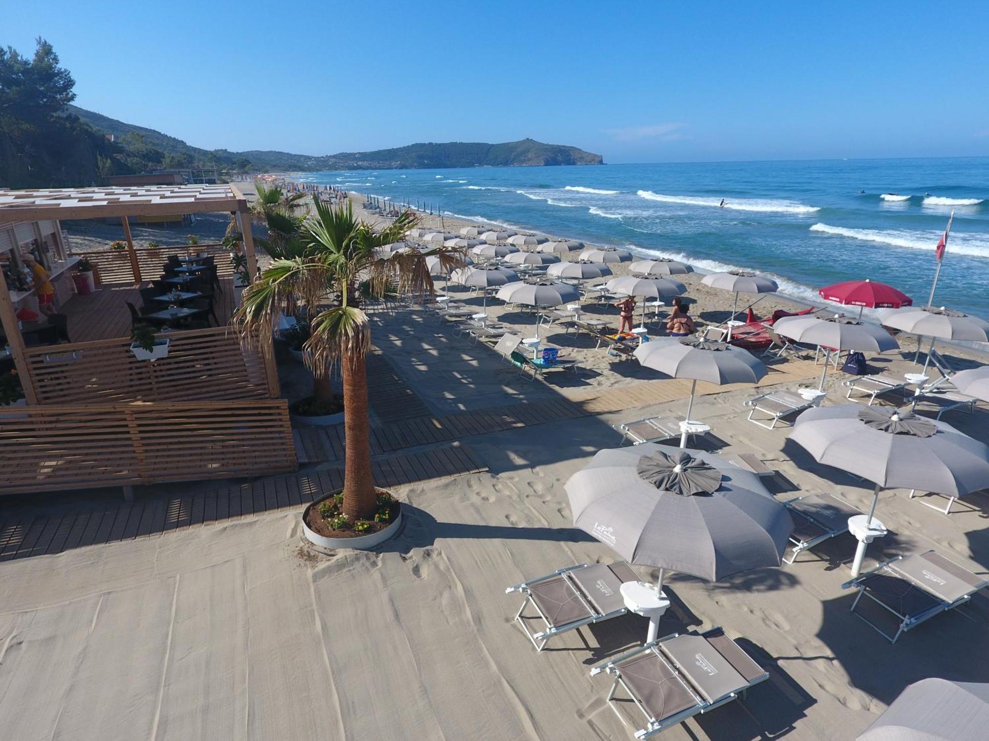 Residence Le Palme - Appartamenti Sul Mare - Spiaggia Tra Palinuro E Caprioli Pisciotta Eksteriør billede
