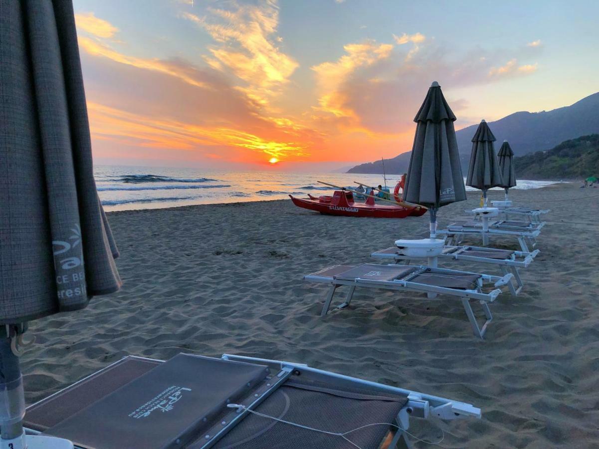 Residence Le Palme - Appartamenti Sul Mare - Spiaggia Tra Palinuro E Caprioli Pisciotta Eksteriør billede